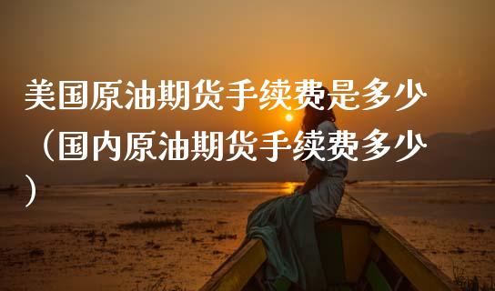 美国原油期货手续费是多少（国内原油期货手续费多少）_https://www.apanben.com_国际期货_第1张