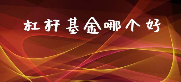 杠杆基金哪个好_https://www.apanben.com_股票怎么玩_第1张