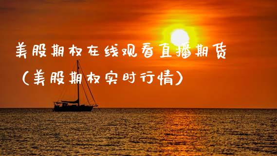 美股期权在线观看直播期货（美股期权实时行情）_https://www.apanben.com_在线喊单_第1张