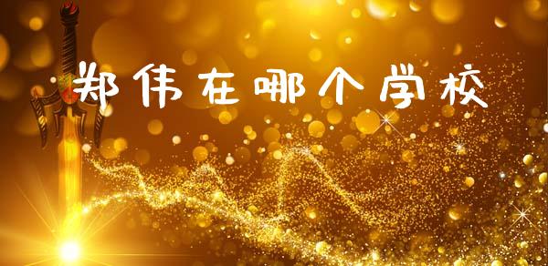 郑伟在哪个学校_https://www.apanben.com_在线喊单_第1张