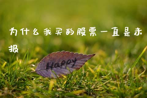 为什么我买的股票一直是未报_https://www.apanben.com_期货学院_第1张
