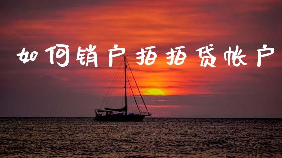 如何销户拍拍贷帐户_https://www.apanben.com_国际财经_第1张