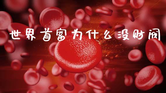 世界首富为什么没财阀_https://www.apanben.com_财经资讯_第1张