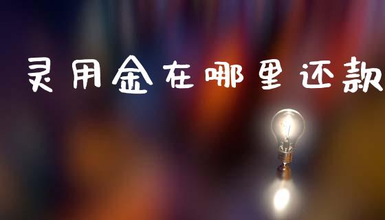 灵用金在哪里还款_https://www.apanben.com_股市分析_第1张