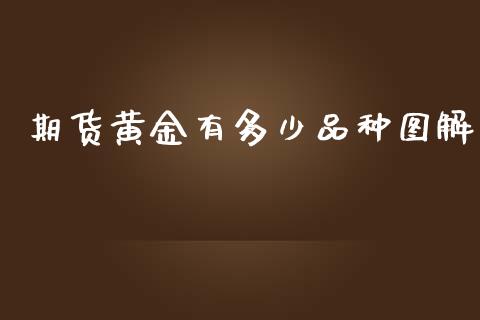 期货黄金有多少品种图解_https://www.apanben.com_国际期货_第1张