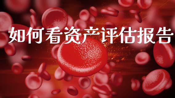 如何看资产评估报告_https://www.apanben.com_国际期货_第1张