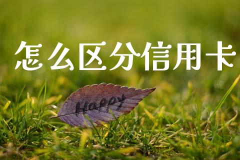 怎么区分信用卡_https://www.apanben.com_股市指导_第1张