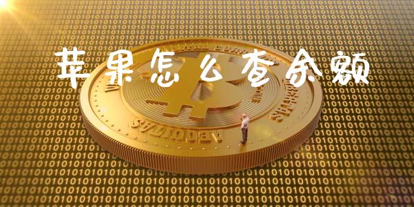 苹果怎么查余额_https://www.apanben.com_股市分析_第1张