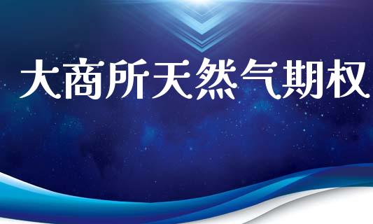 大商所天然气期权_https://www.apanben.com_股市分析_第1张