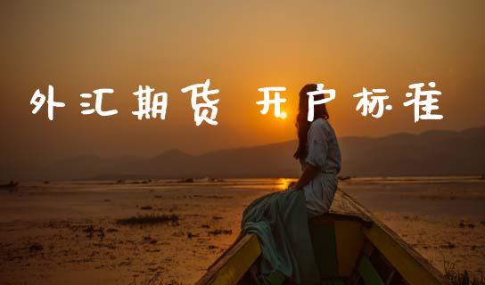 外汇期货 开户标准_https://www.apanben.com_股市分析_第1张
