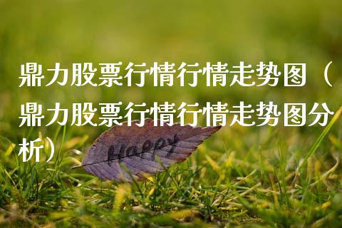 鼎力股票行情行情走势图（鼎力股票行情行情走势图分析）_https://www.apanben.com_股市分析_第1张
