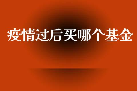 疫情过后买哪个基金_https://www.apanben.com_财经资讯_第1张