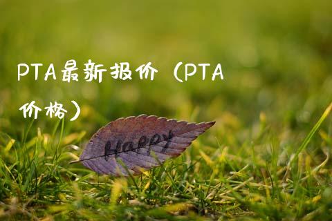 PTA最新报价（PTA 价格）_https://www.apanben.com_期货学院_第1张