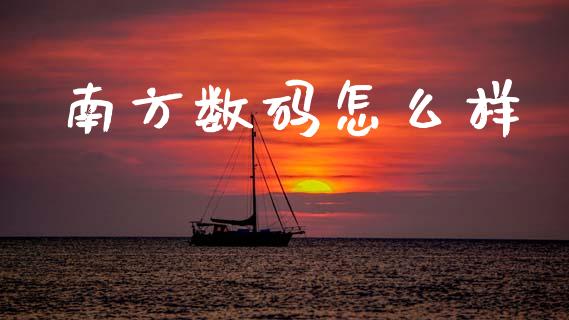 南方数码怎么样_https://www.apanben.com_国际期货_第1张