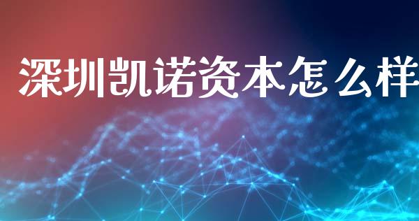深圳凯诺资本怎么样_https://www.apanben.com_在线喊单_第1张