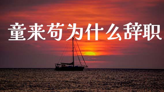 童来苟为什么辞职_https://www.apanben.com_国际财经_第1张