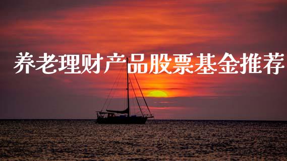 养老理财产品股票基金推荐_https://www.apanben.com_财经资讯_第1张