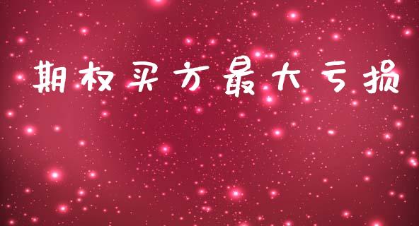期权买方最大亏损_https://www.apanben.com_期货学院_第1张