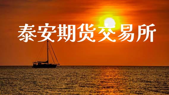 泰安期货交易所_https://www.apanben.com_股市分析_第1张