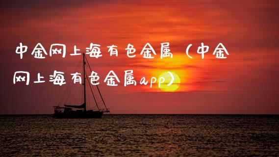 中金网上海有色金属（中金网上海有色金属app）_https://www.apanben.com_期货学院_第1张