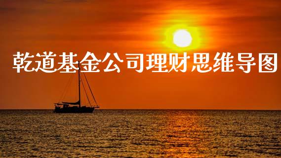 乾道基金公司理财思维导图_https://www.apanben.com_财经资讯_第1张