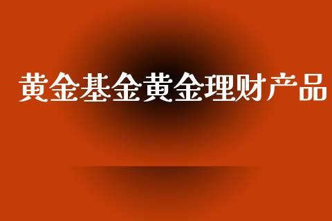黄金基金黄金理财产品_https://www.apanben.com_国际财经_第1张