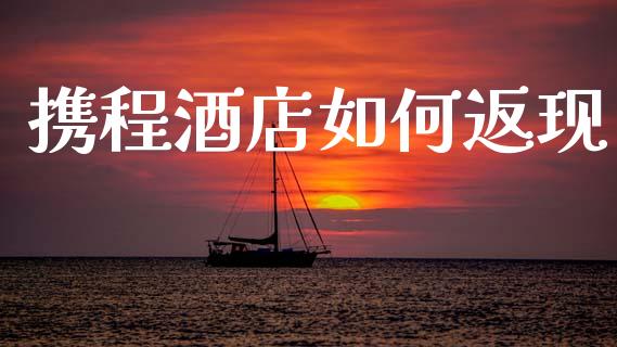 携程酒店如何返现_https://www.apanben.com_国际财经_第1张