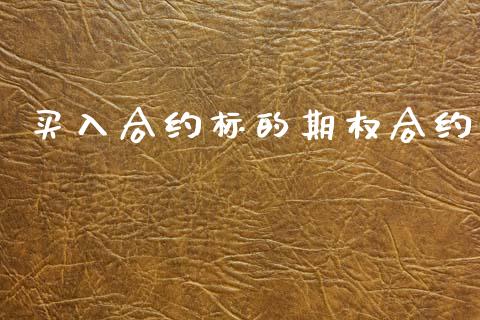 买入合约标的期权合约_https://www.apanben.com_股票怎么玩_第1张