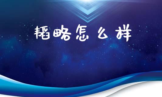 韬略怎么样_https://www.apanben.com_财经资讯_第1张