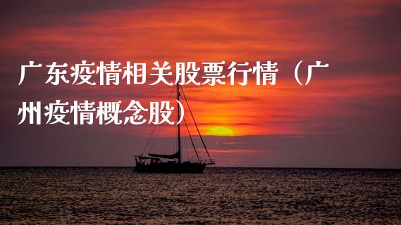 广东疫情相关股票行情（广州疫情概念股）_https://www.apanben.com_股市分析_第1张