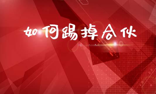 如何踢掉合伙_https://www.apanben.com_期货学院_第1张