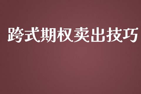 跨式期权卖出技巧_https://www.apanben.com_财经资讯_第1张