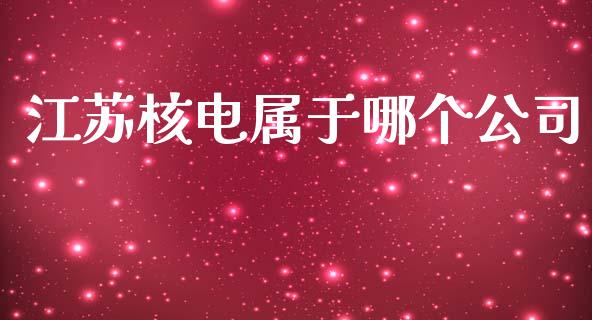 江苏核电属于哪个公司_https://www.apanben.com_在线喊单_第1张