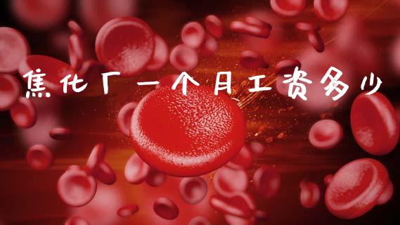 焦化厂一个月工资多少_https://www.apanben.com_国际期货_第1张