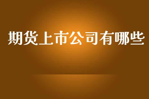 期货上市公司有哪些_https://www.apanben.com_国际期货_第1张