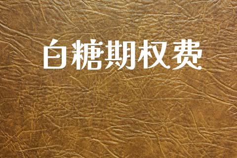 白糖期权费_https://www.apanben.com_国际财经_第1张