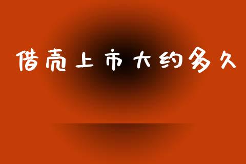 借壳上市大约多久_https://www.apanben.com_股市指导_第1张