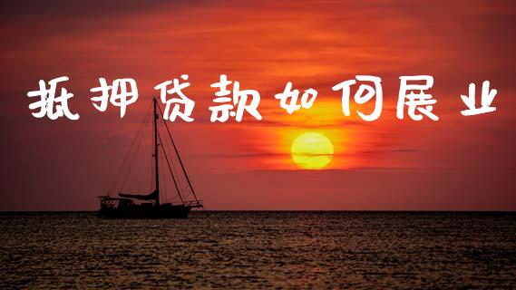 抵押贷款如何展业_https://www.apanben.com_期货学院_第1张
