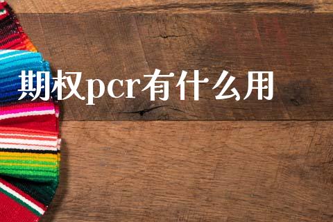期权pcr有什么用_https://www.apanben.com_股市指导_第1张