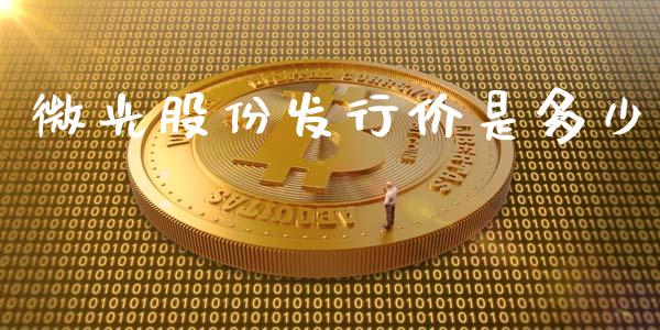 微光股份发行价是多少_https://www.apanben.com_在线喊单_第1张