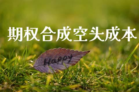期权合成空头成本_https://www.apanben.com_财经资讯_第1张