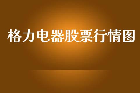 格力电器股票行情图_https://www.apanben.com_股票怎么玩_第1张