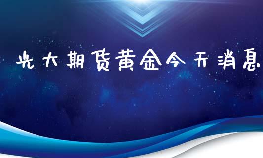 光大期货黄金今天消息_https://www.apanben.com_国际期货_第1张