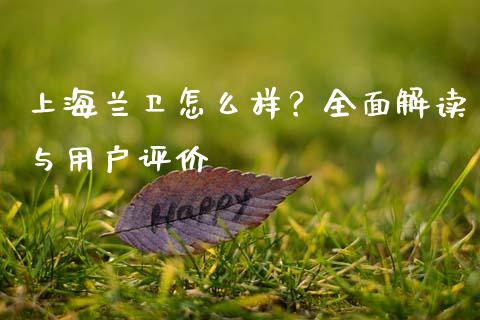 上海兰卫怎么样？全面解读与用户评价_https://www.apanben.com_期货学院_第1张