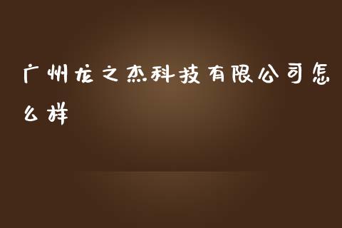 广州龙之杰科技有限公司怎么样_https://www.apanben.com_在线喊单_第1张