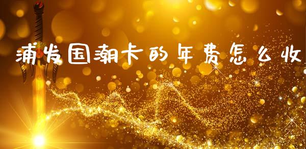 浦发国潮卡的年费怎么收_https://www.apanben.com_期货学院_第1张