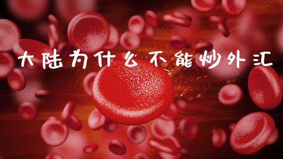 大陆为什么不能炒外汇_https://www.apanben.com_在线喊单_第1张
