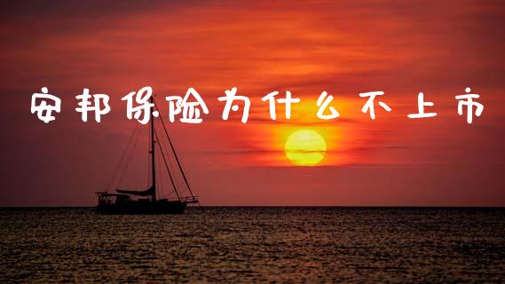 安邦保险为什么不上市_https://www.apanben.com_股市指导_第1张