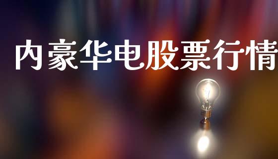 内豪华电股票行情_https://www.apanben.com_股票怎么玩_第1张