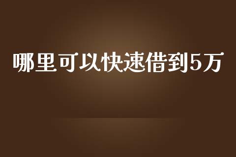 哪里可以快速借到5万_https://www.apanben.com_在线喊单_第1张